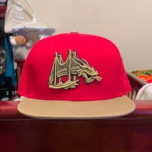 NEW ERA x HAT CLUB EXCLUSIVE GOLD DRAGON CNY 7 1/2